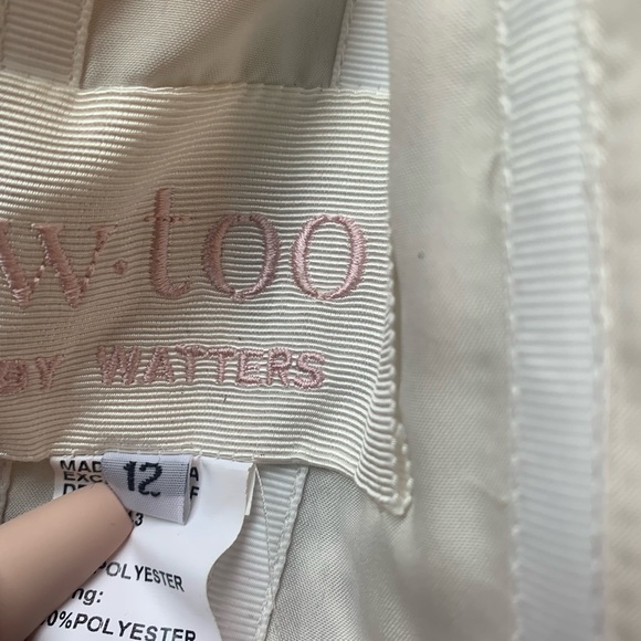 Wtoo wedding dress. Brand new. Never worn. - Picture 8 of 9